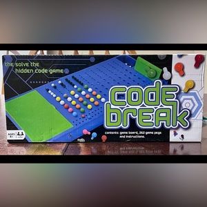 Code Break Board Game New in Box